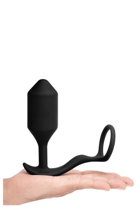 B-VIBE VIBRATING SNUG & TUG XL BLACK