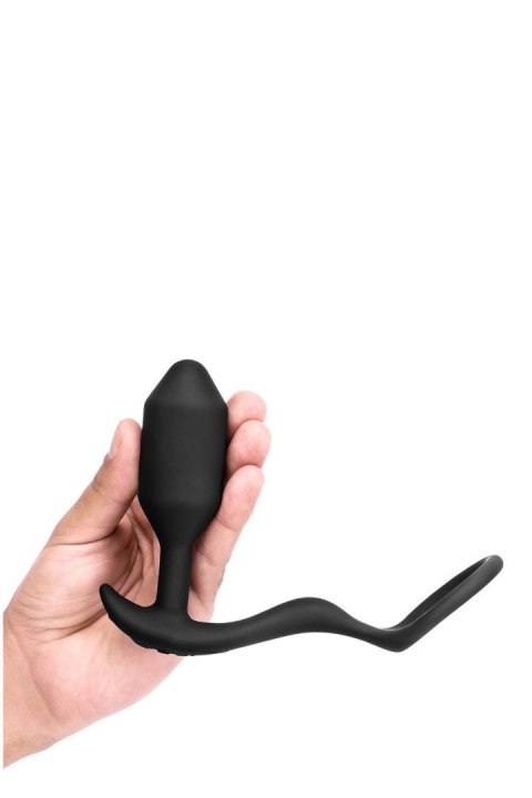 B-VIBE VIBRATING SNUG & TUG M BLACK