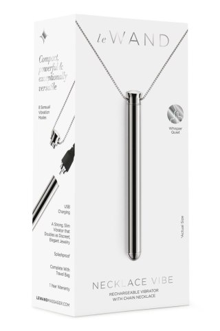 LE WAND LE WAND VIBRATING NECKLACE SILVER