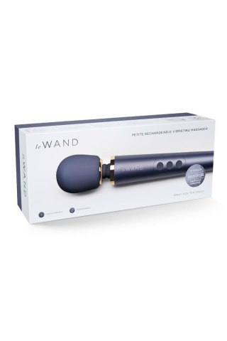 LE WAND PETITE RECHARGEABLE VIBRATING MASSAGER NAVY