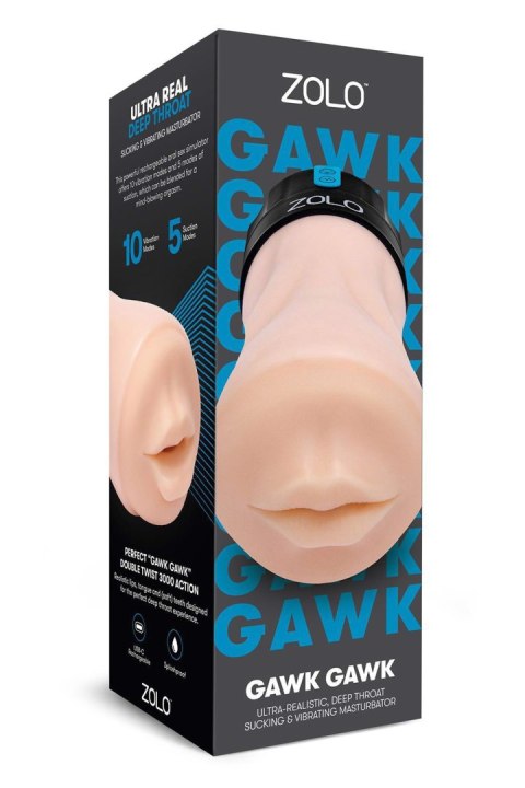 ZOLO VIBRATING DEEP THROAT GAWK GAWK BLOWBOT