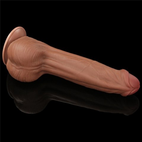 11.5'' King Sized Sliding Skin Dual Layer Dong Brown