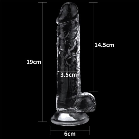 Flawless Clear Dildo 7.5''