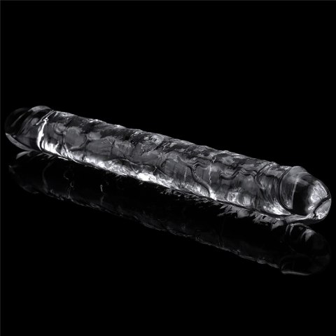 Flawless Clear Double dildo 12''