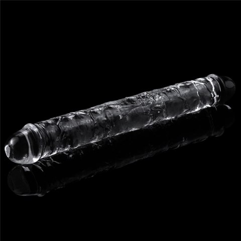 Flawless Clear Double dildo 12''