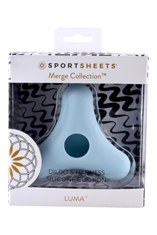 SPORTSHEETS LUMA DILDO AND HARNESS SILICONE CUSHION