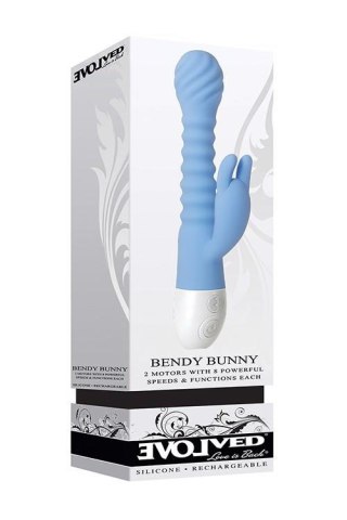 BENDY BUNNY BLUE