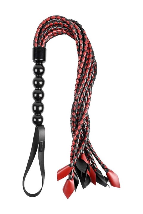 SPORTSHEETS SAFFRON BRAIDED FLOGGER