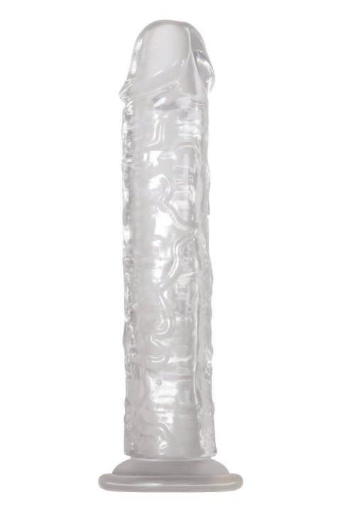 ADAM ET EVE CRYSTAL CLEAR 8 INCH DONG