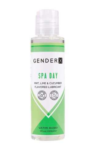 GENDER X SPA DAY FLAVORED LUBE, 120ML