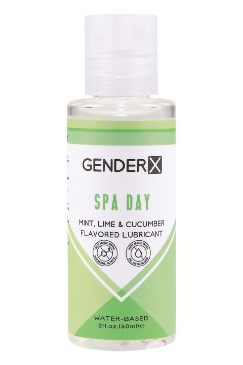 GENDER X SPA DAY FLAVORED LUBE, 60ML