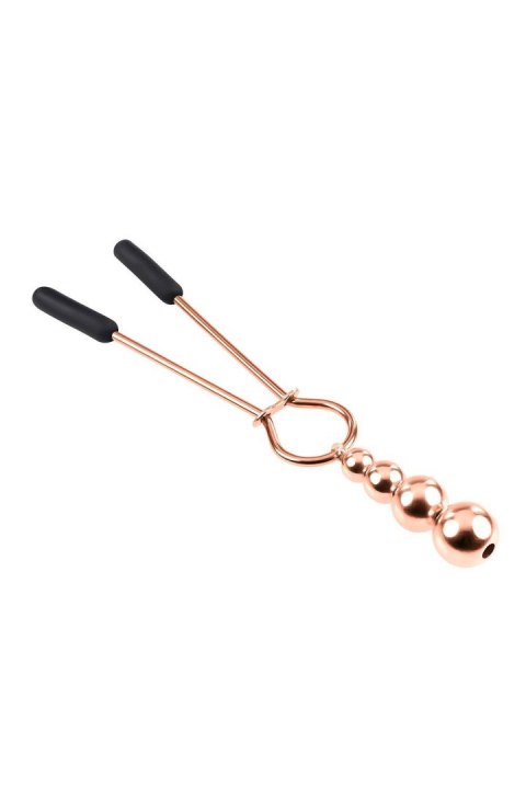 SELOPA BEADED NIPPLE CLAMPS ROSE GOLD