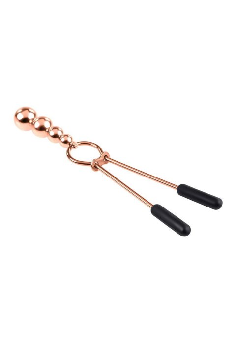 SELOPA BEADED NIPPLE CLAMPS ROSE GOLD