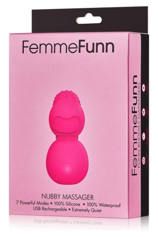 FEMMEFUNN NUBBY MASSAGER PINK