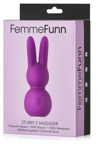 FEMMEFUNN STUBBY 2 MASSAGER PURPLE