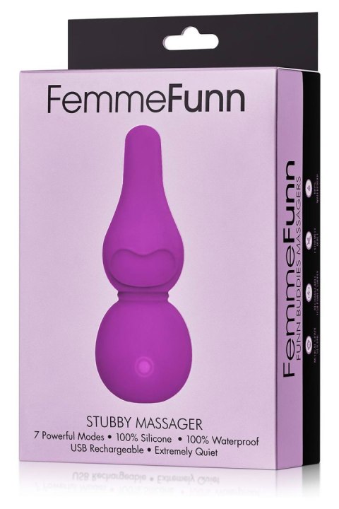 FEMMEFUNN STUBBY MASSAGER PURPLE