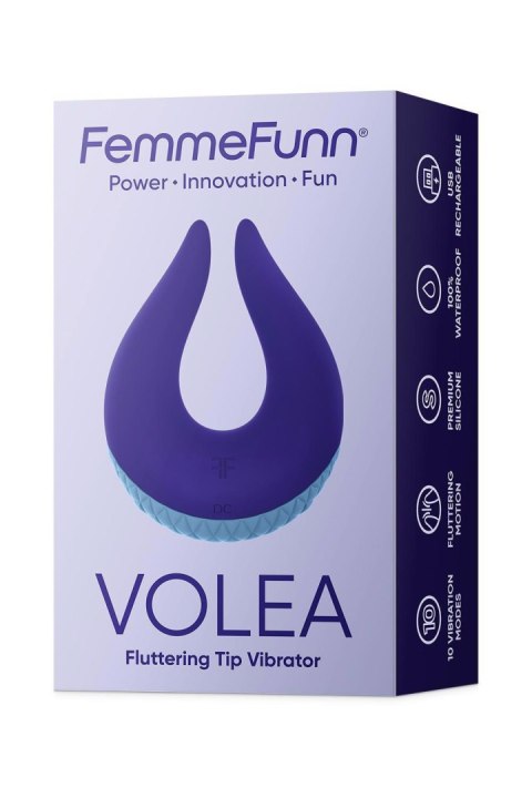 FEMMEFUNN VOLEA DARK PURPLE / LIGHT BLUE BASE