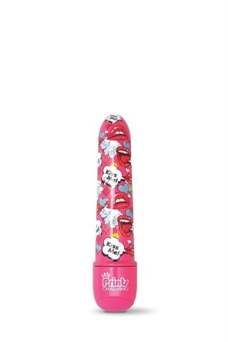 PRINTS CHARMING POP TEASE 5" MINI VIBE KISS ME PINK