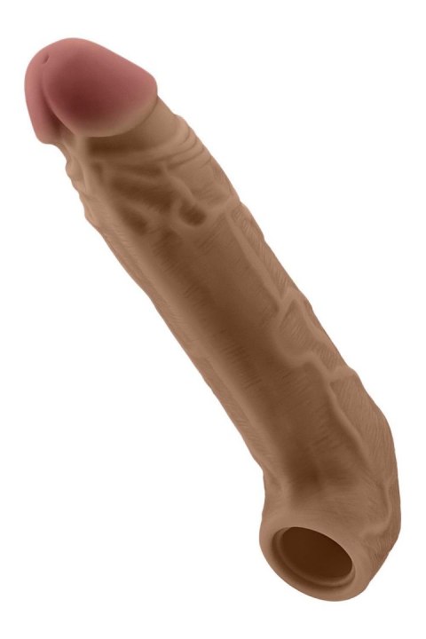 SHAFT SHEATH MODEL F SIZE 1 7.8 INCH LIQUID SILICONE SLEEVE OAK