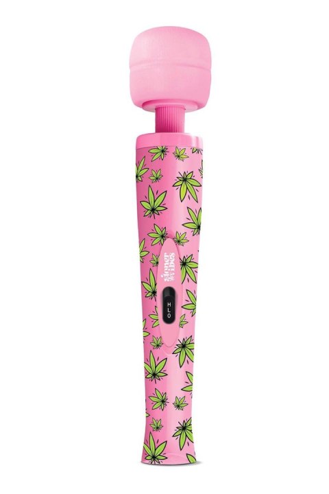 STONER VIBES WACKY WEED WAND MASSAGER PINK KUSH