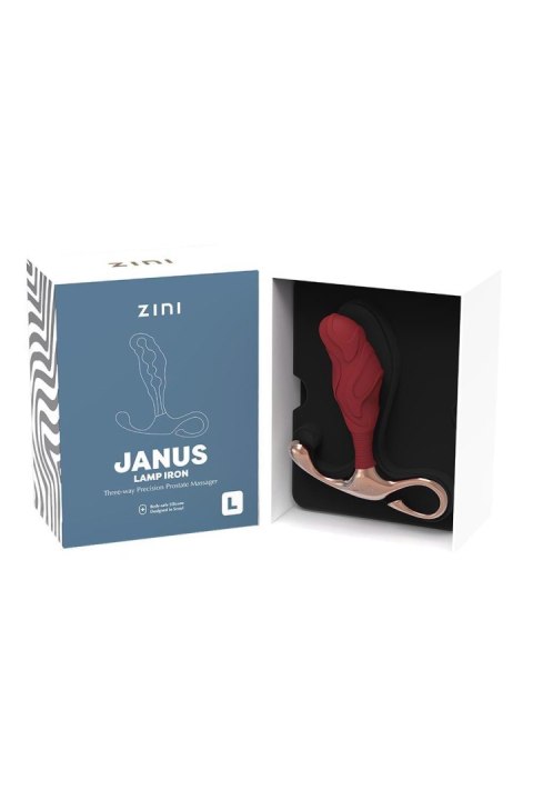 ZINI JANUS LAMP IRON LARGE BORDEAUX