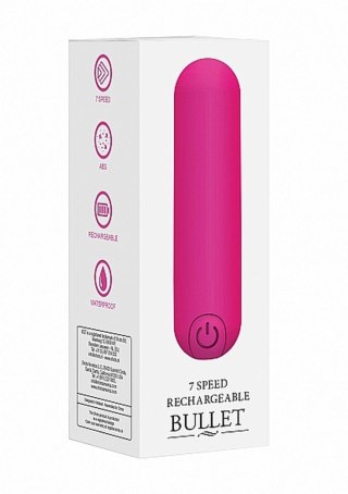 10 Speed Rechargeable Bullet - Pink