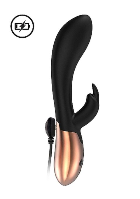 Heating Rabbit Vibrator - Opulent - Black