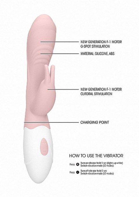 Rabbit Vibrator - Juicy - Pink