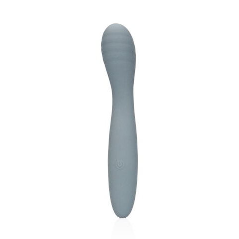 Ultra Soft Silicone G-Spot Vibrator - Basalt Grey