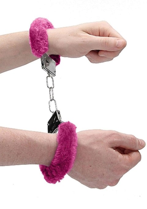 Beginner""s Handcuffs Furry - Pink