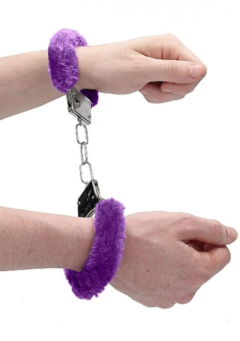 Beginner""s Handcuffs Furry - Purple