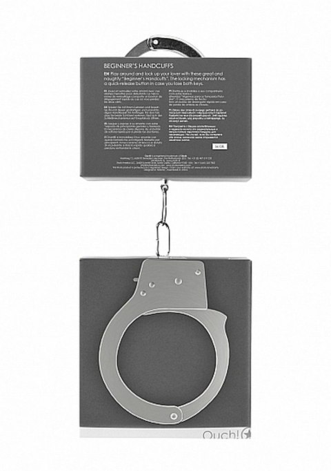 Beginner""s Handcuffs - Metal