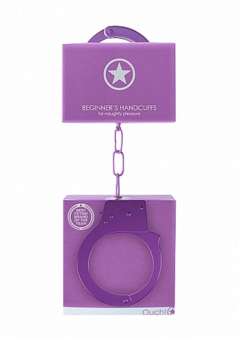 Beginner""s Handcuffs - Purple