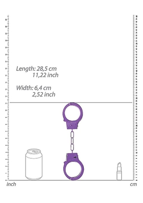 Beginner""s Handcuffs - Purple