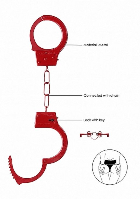 Beginner""s Handcuffs - Red