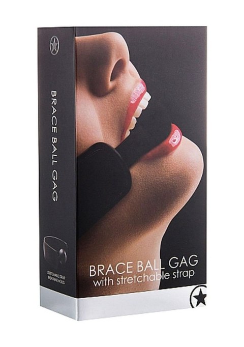 Brace Ball Gag - Black