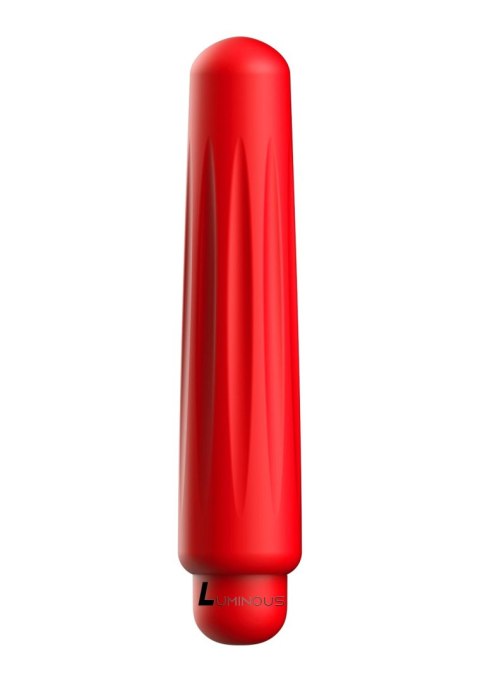 Delia - ABS Bullet With Sleeve - 10-Speeds - Red