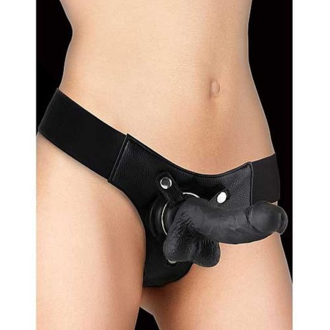 Realistic - 7 Inch - Strap-On - Black