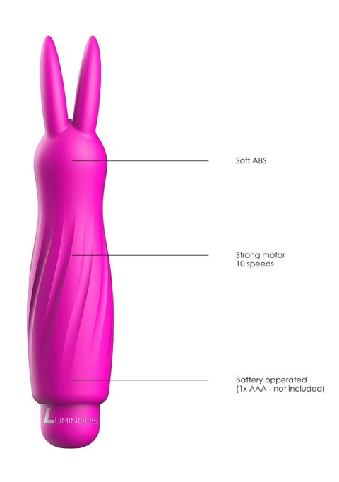 Sofia - ABS Bullet With Sleeve - 10-Speeds - Fuchsia