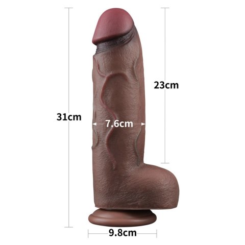 12"""" Dual Layered Silicone Cock XXL