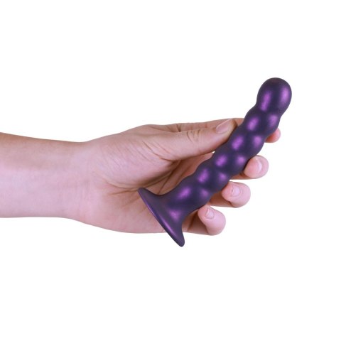 Beaded Silicone G-Spot Dildo - 5'' / 13 cm