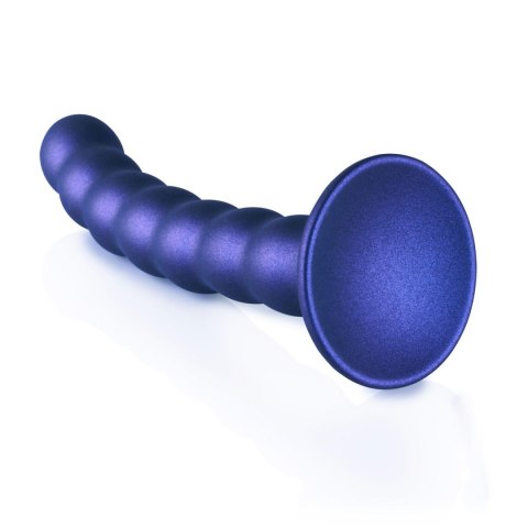 Beaded Silicone G-Spot Dildo - 6,5'' / 16,5 cm