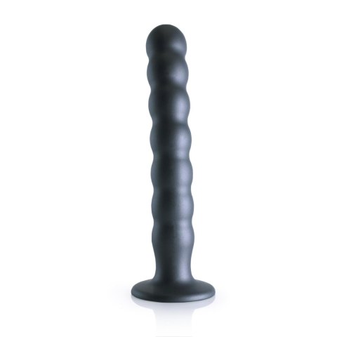 Beaded Silicone G-Spot Dildo - 8'' / 20,5 cm