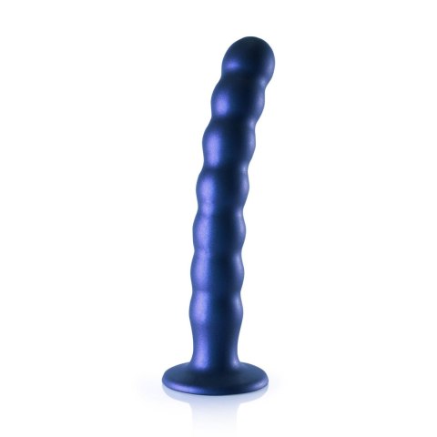 Beaded Silicone G-Spot Dildo - 8'' / 20,5 cm