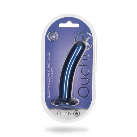 Smooth Silicone G-Spot Dildo - 6'' / 14,5 cm