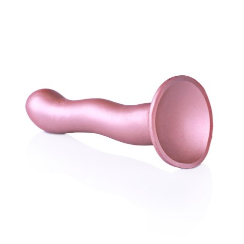 Ultra Soft Silicone Curvy G-Spot Dildo - 7'' / 17 cm