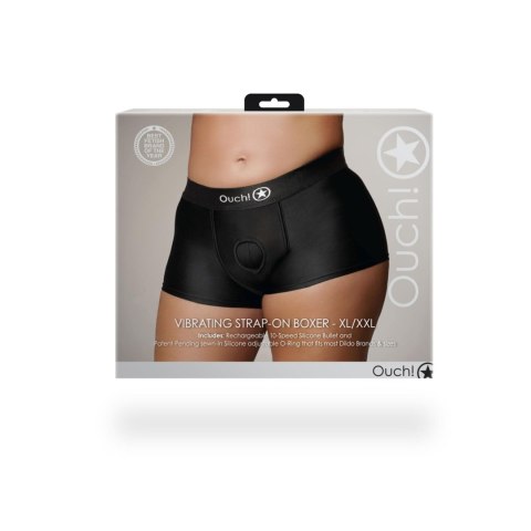 Vibrating Strap-on Boxer - XL/XXL