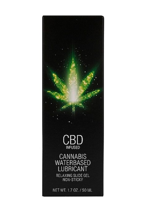 CBD Cannabis Waterbased Lubricant - 50 ml