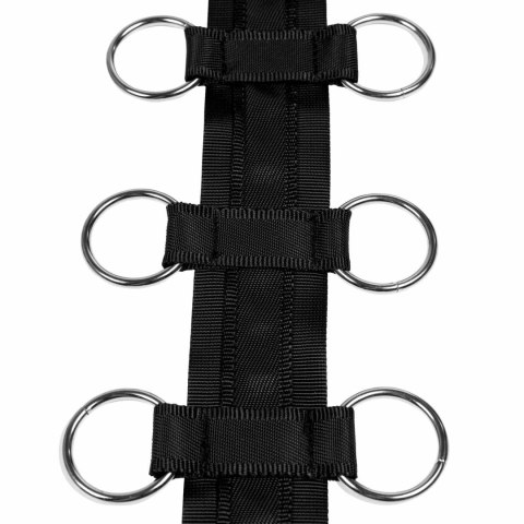 Restraint Harness with Collar and Hand Cuffs