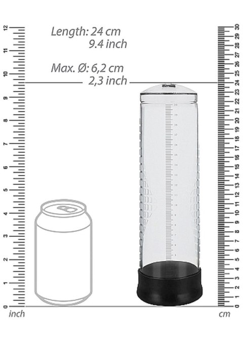 Extreme Power Rechargeable Auto Pump - Transparent